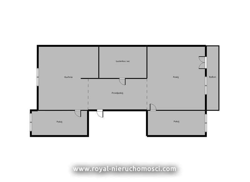 3 pokoje po remoncie, prawie 78 m2 - Rokosowo !-12