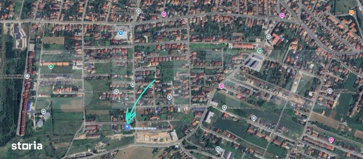 Teren intravilan 5600mp pt P+3 si 15 case insiruite in Cetate - Imagine principală: 2/3