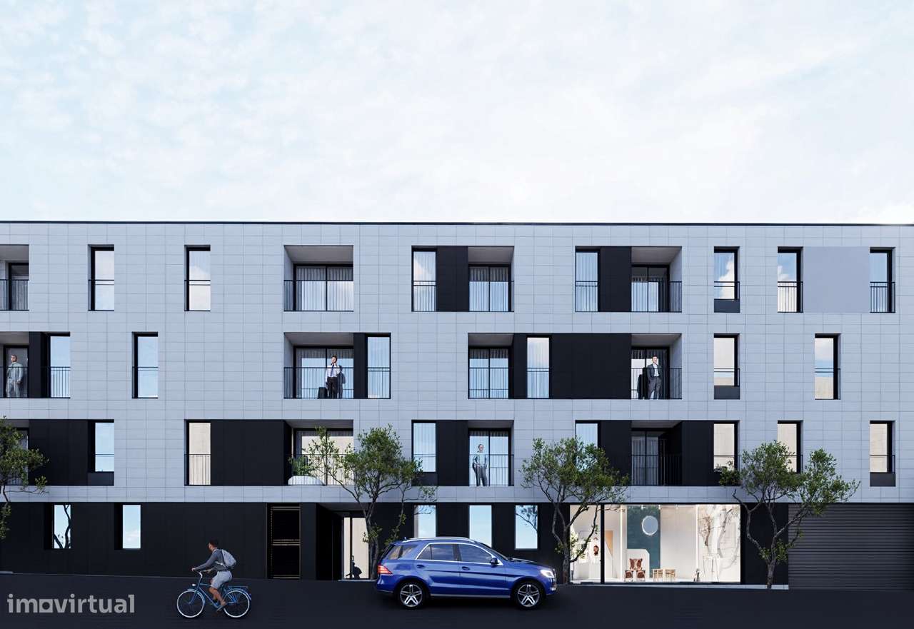 T3 Novo c/ Varanda e Lugar de Garagem na Senhora da Hora - Grande imagem: 4/19