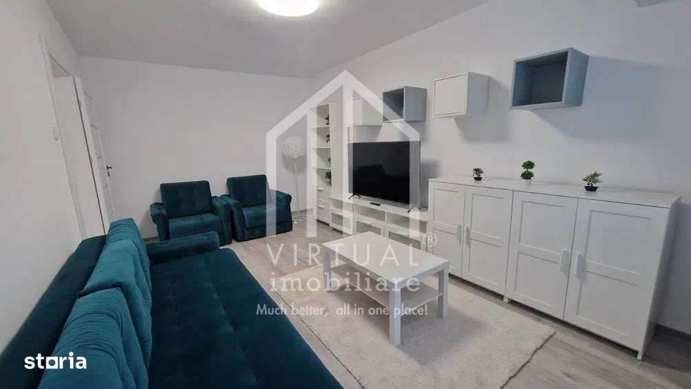 Ap. decomandat cu 2 camere de inchiriat in Sibiu -prima inchiriere - Imagine principală: 4/8