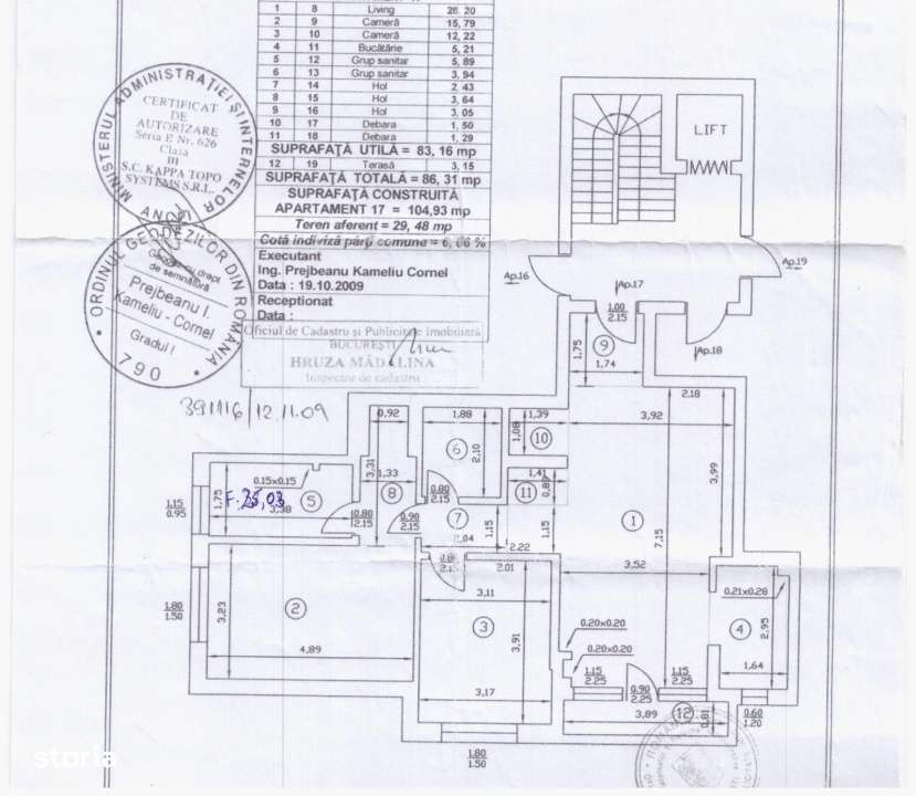 De vanzare apt 3 camere, spatios si luminos, in Prelungirea Ghencea 28-1