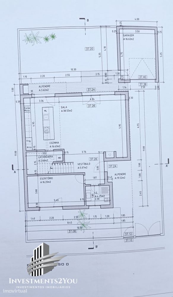 Moradia V4 Geminada com 3 Suites em Construção no Pinhal Conde da Cu