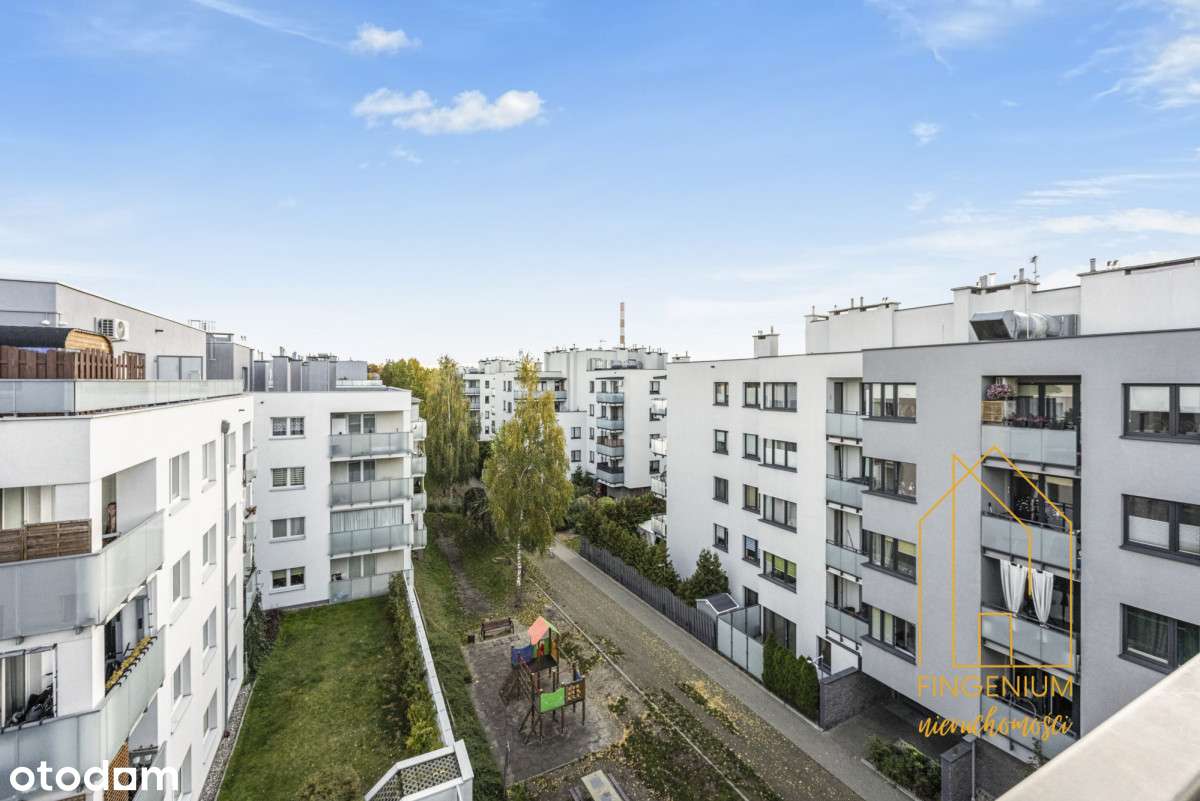 3 pokje z dużym tarasem na ostatnim piętrze Ząbki-17