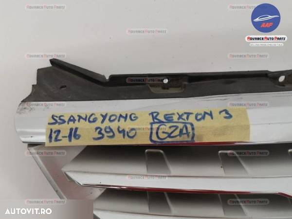 Grila centrala SsangYong Rexton 3 an 2012-2016 - originala - 8