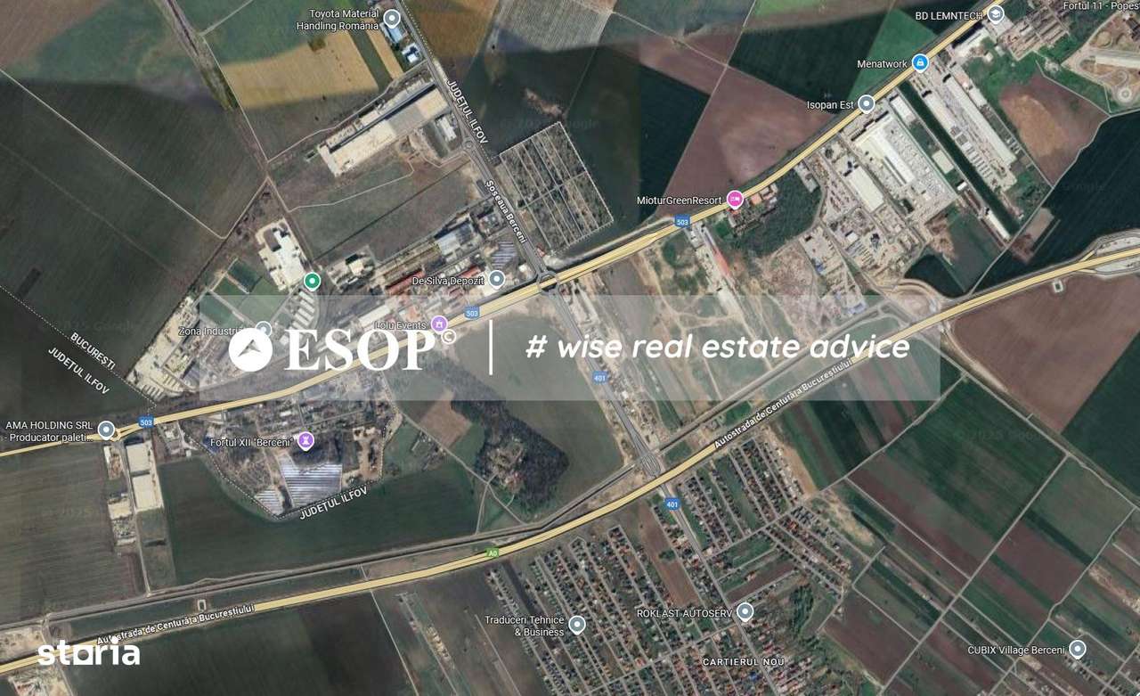 Teren industrial, 7,7ha, Popesti-Leordeni, metrou T Arghezi- ID 13855 - Imagine principală: 5/6