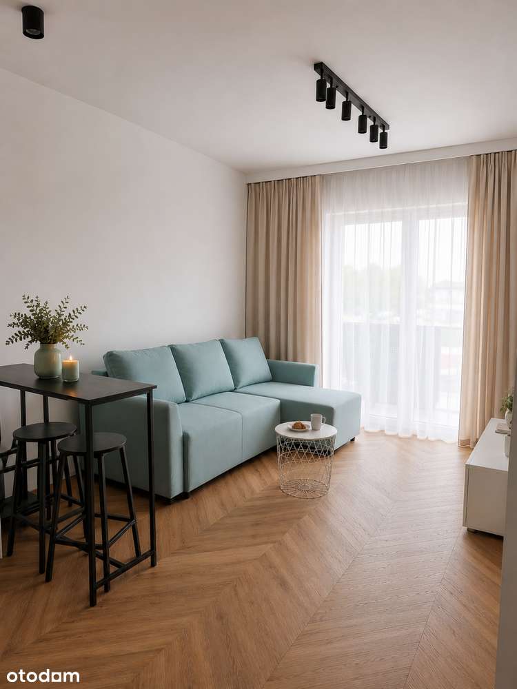 Nowe 2-pokojowe mieszkanie z balkonem i miejscem postojowym.