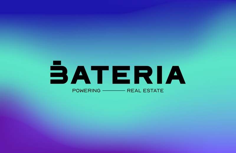 Logotipo: BATERIA Powering Real Estate