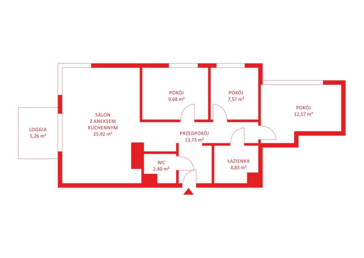 Nowoczesne mieszkanie z pięknym widokiem w Redzie. - Pełny obrazek: 4/18