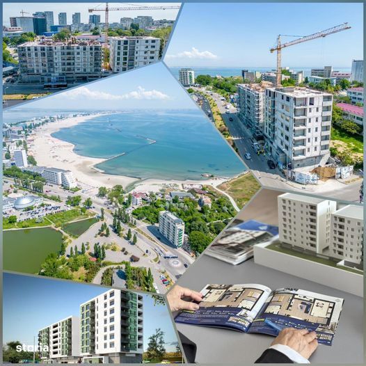 Faleza Nord, Constanta - Apartament 2 Camere de Vis cu Vedere la Mare