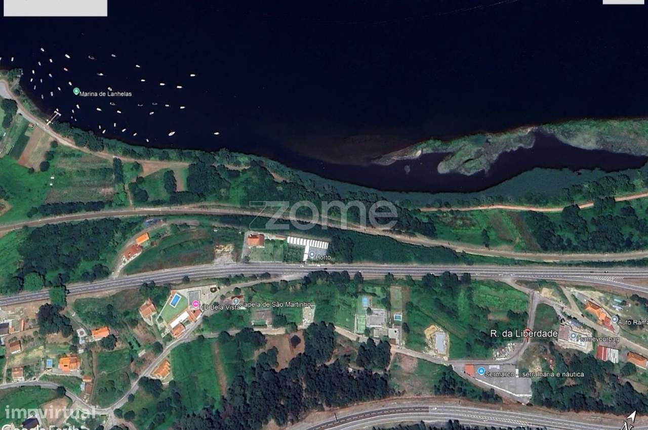Terreno com Vistas Deslumbrantes sobre o Rio Minho – Lanhelas, Cami... - Grande imagem: 4/4