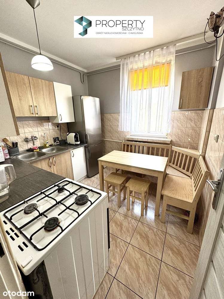 Przestronne 3 pokojowe mieszkanie blisko centrum Szczytna - Pełny obrazek: 4/13