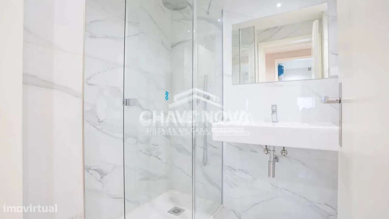 Apartamento T2 Novo Último Piso c/ Vista Rio - Canidelo-20