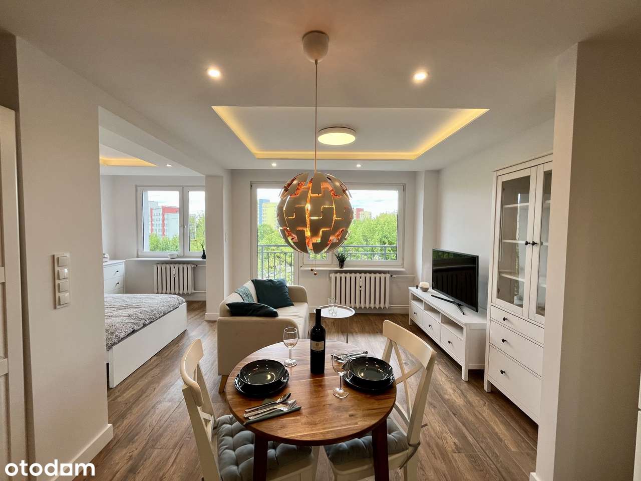 Na Święta :) Mieszkanie 33 m2 Wysoki standard Styl skandynawski Balkon-12