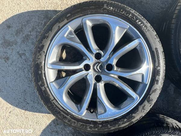 Set roti pe 18 cu anvelope vara pentru Citroen DS4, DS5. - 4