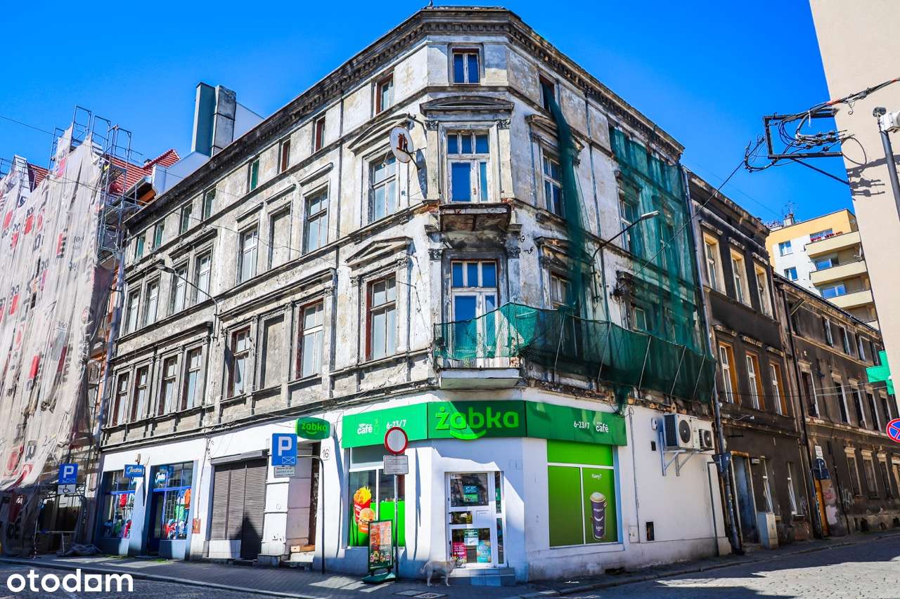 Kamienica z Żabką przy Rynku | 8 mieszkań | 513 m² PUM | Bytom Centrum-1