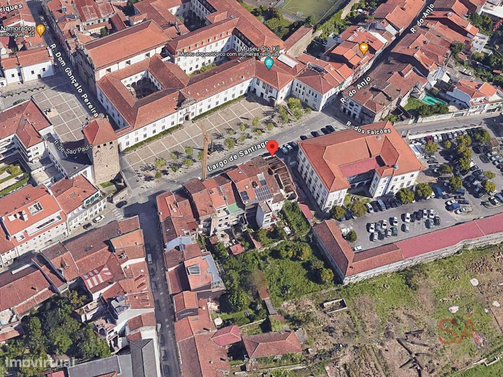 Apartamento T1 novo no centro histórico de Braga, no Largo Santiago...-15