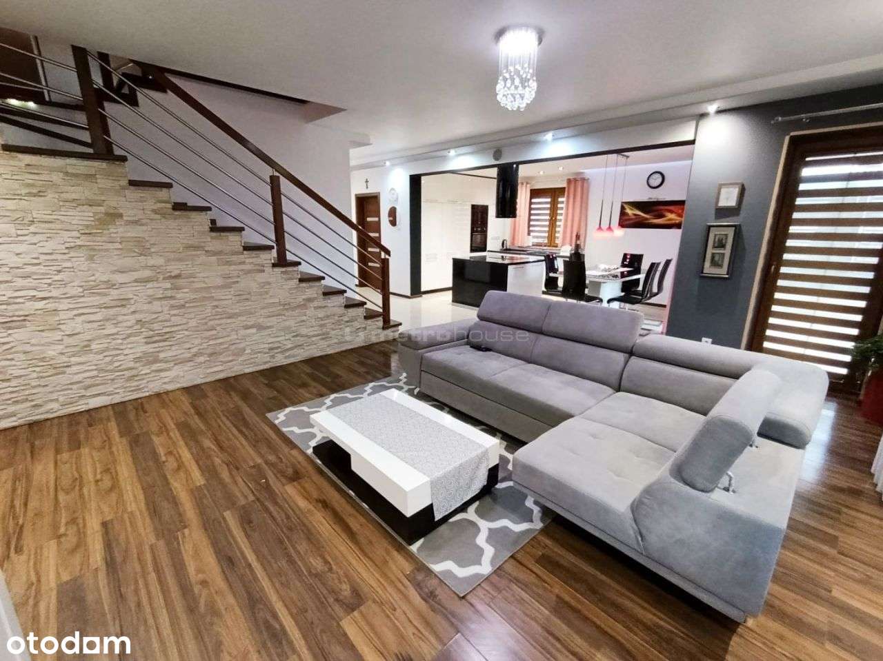 Nowoczesny dom z Spa, fotowoltaiką 136m2 Daleszyce - Pełny obrazek: 5/20