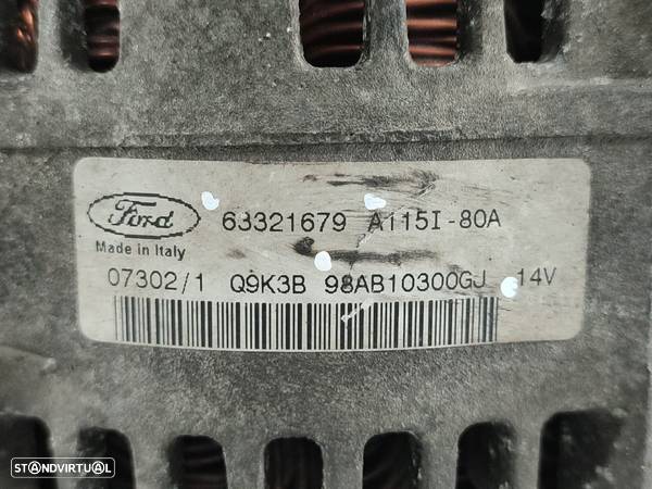 Alternador Ford Focus Turnier (Dnw) - 5