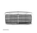 GRELHA FRONTAL PARA MERCEDES W124 85-93 COR CROMADO - 2