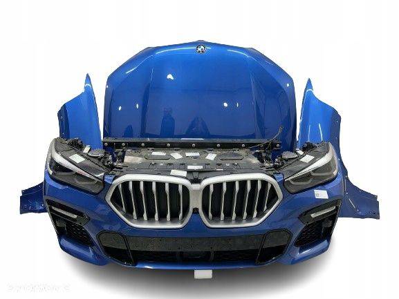 BMW X6 G06 PRZÓD MASKA PAS BŁOTNIK ZDERZAK LAMPY LED M-PAKIET C3W - 1