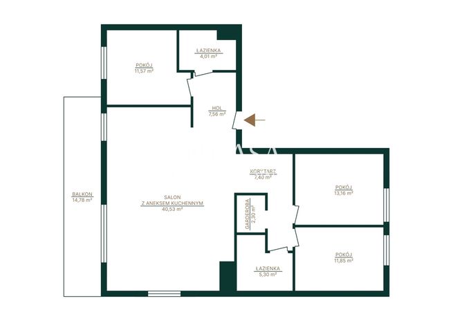 Rodzinny apartament na Woli z widokiem na zieleń-15