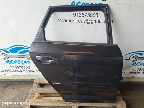 PORTA TRASEIRA TRÁS DIREITA AUDI A3 8P SLINE S-LINE S LINE FECHO ELEVADOR MOTOR PUXADOR VIDRO - 3