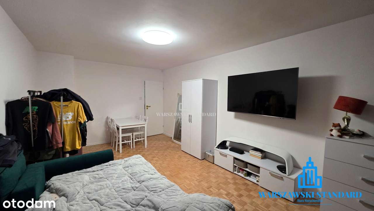 Wygodne, jednopokojowe mieszkanie w centrum Saskiej Kępy-3