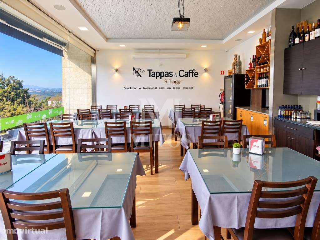 Trespasse de café pastelaria e restaurante em Aldreu - Barcelos-0
