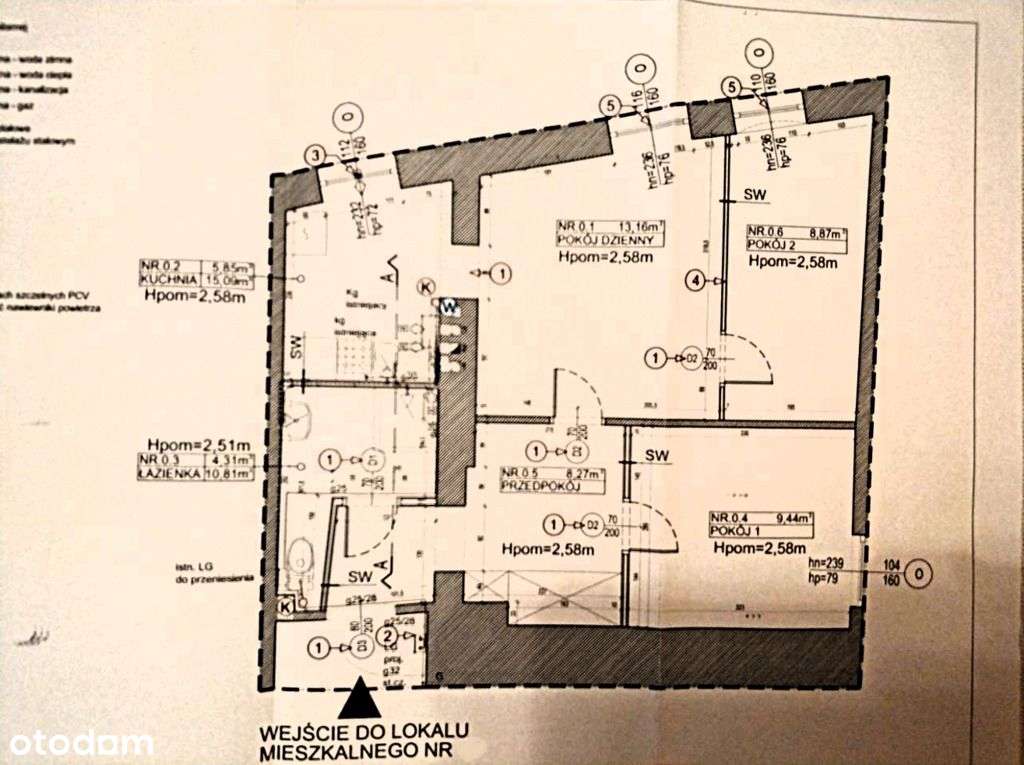 -OKAZJA-3pok-56m2-PLAC GRUNWALDZKI-POLITECHNIKA-5min do RYNKU-piwnica- - Pełny obrazek: 4/19