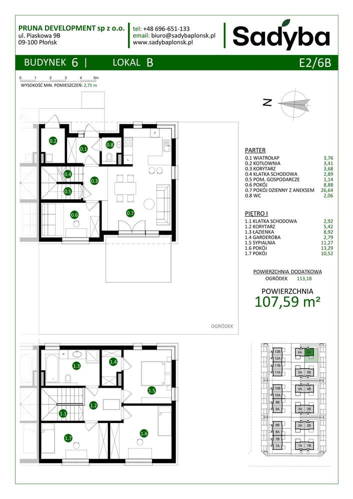 Osiedle Sadyba | dom 5-pok. | E2/6B - Pełny obrazek: 2/9
