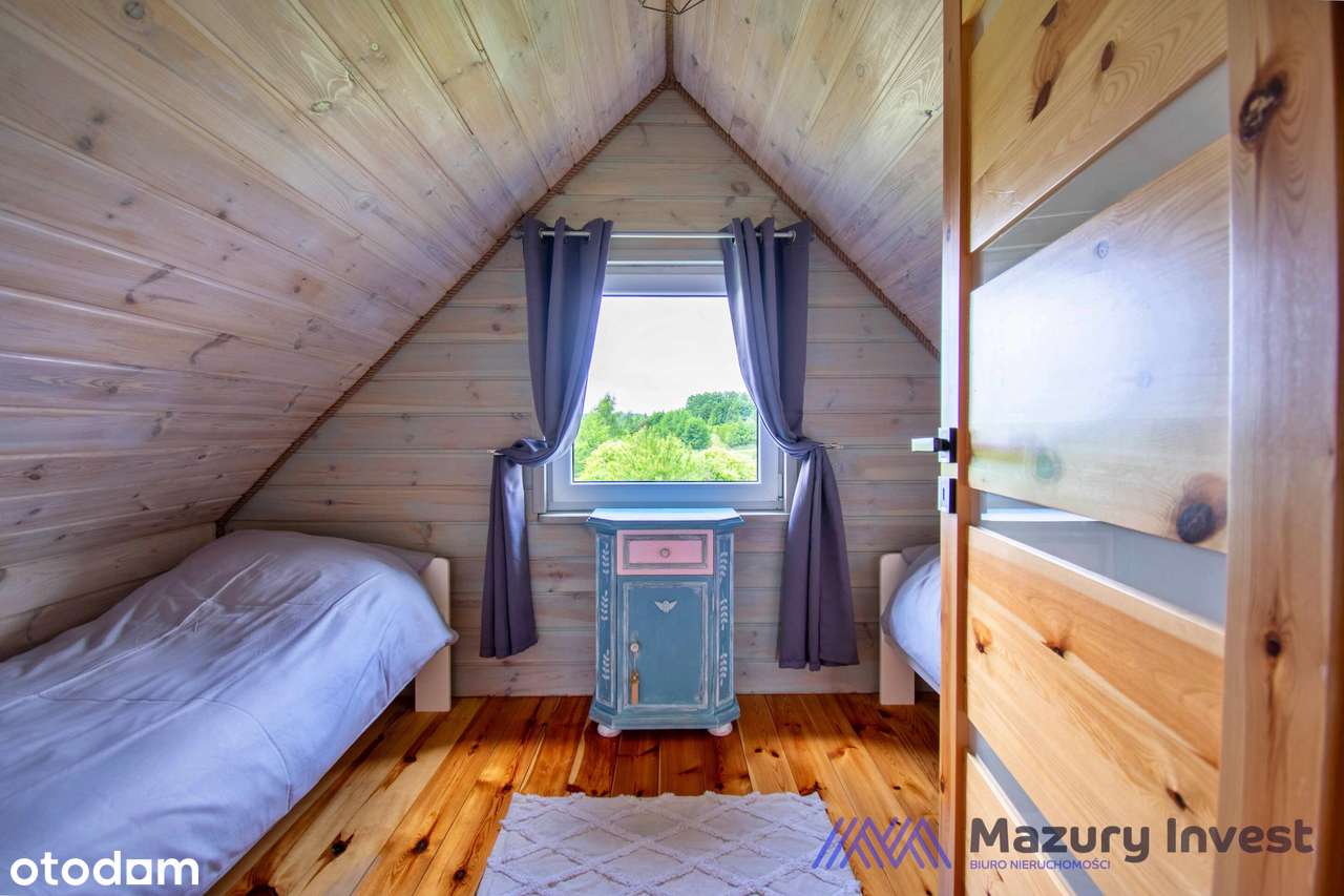 Dom rekreacyjny w Brajnikach  nad jez. Świętajno-8