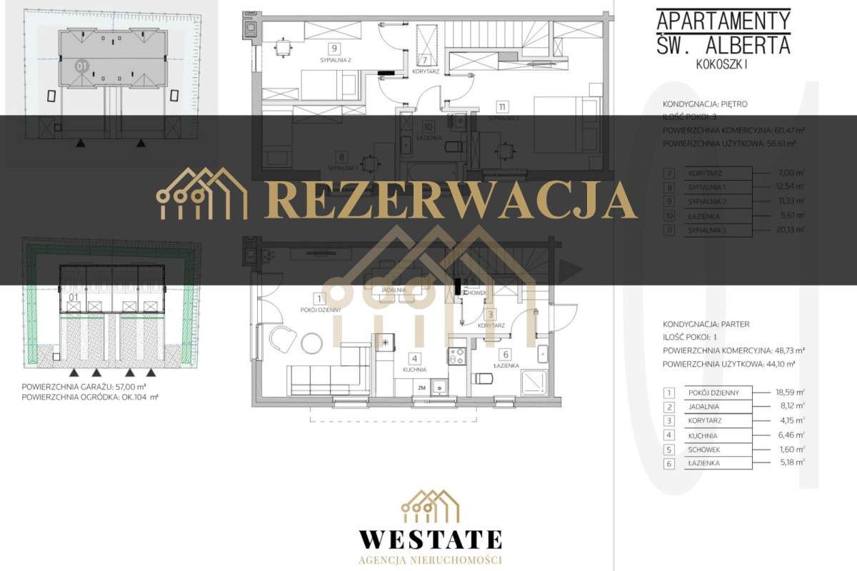 Czworak | Z ogrodem i garażem | Stan deweloperski-13