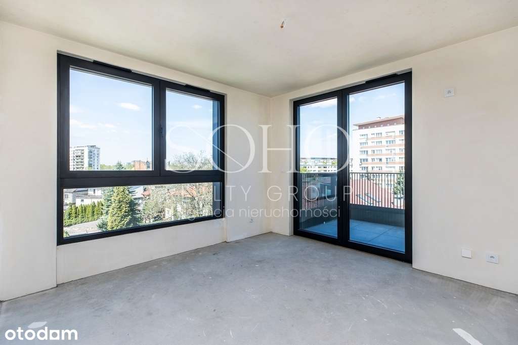 ul. Mogilska, 2 pokoje, 34.21 m², Mogilska Młyny – pohled 4
