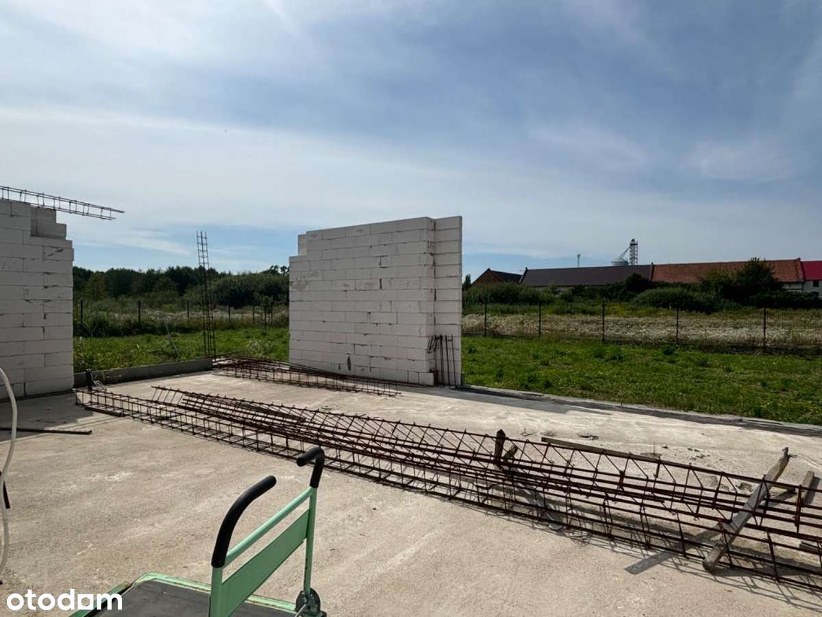 Działka z domem w budowie Prężyce Okazja! 1600 m2-8