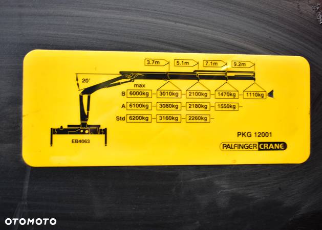 Mercedes-Benz Axor 4x2 Palfinger PK 12001 HDS Żuraw Wywrotka Crane Kiper - 21