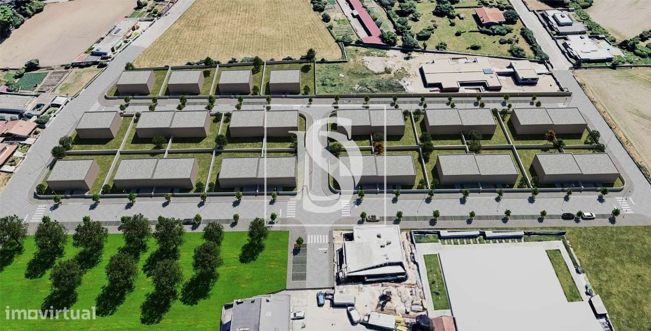 Loteamento da Igreja em Castêlo da Maia  | Lote de terreno, com infrae - Grande imagem: 2/4