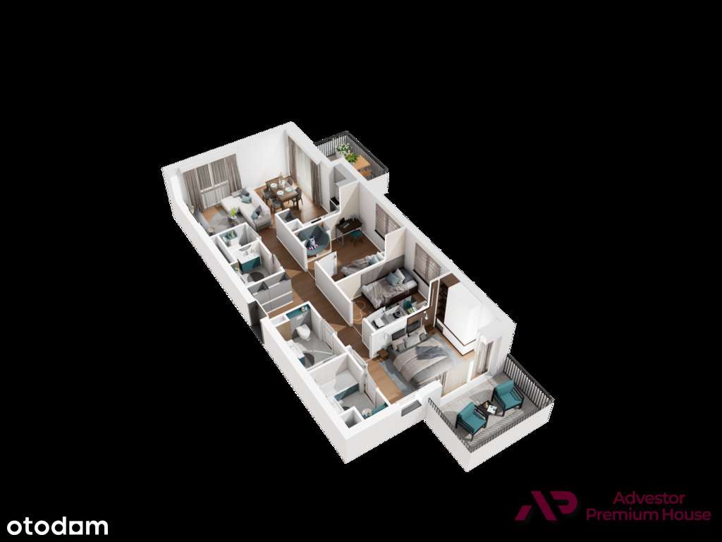 Wygodny duży apartament -kup ostatni w tym metrażu-16