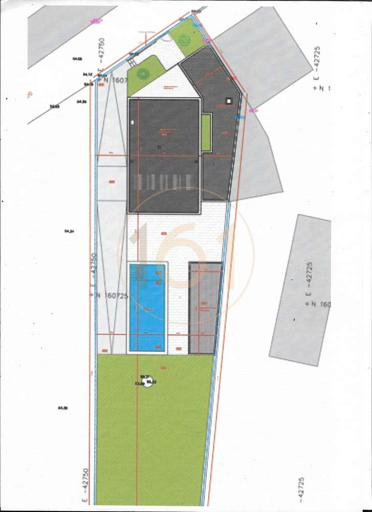 Terreno c/ projecto licenciado p/ Moradia unifamiliar de 500m2-8