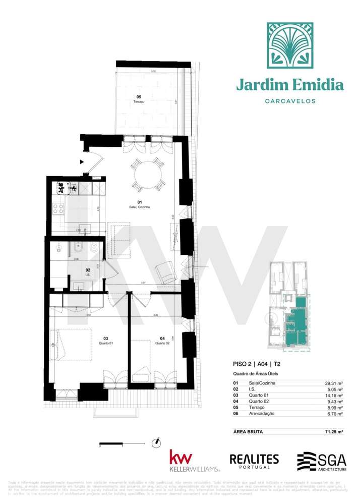 T2 com terraço no Jardim Emídia – O novo refúgio urbano de Carcavelos-15