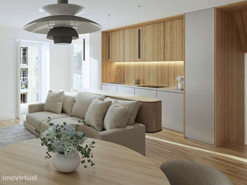 Apartamento T2, varanda, a minutos da Avenida Liberdade-15