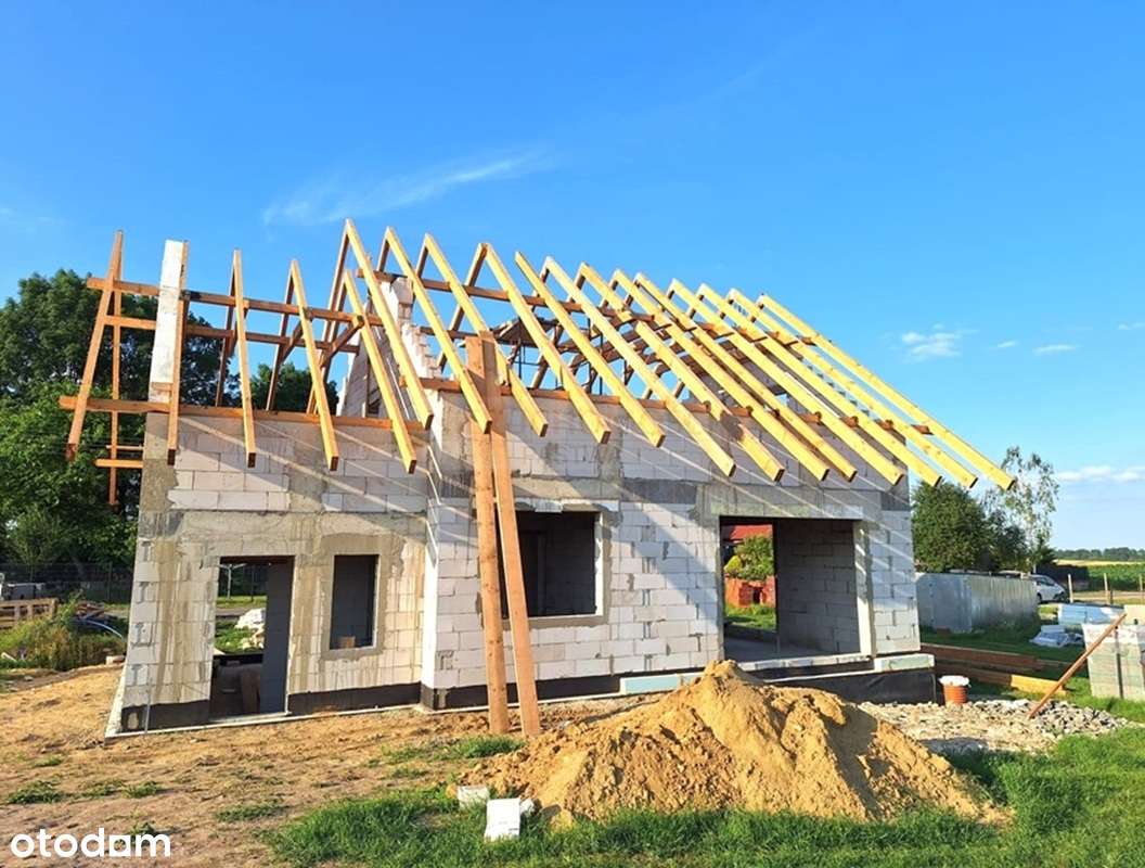 Dom w stanie surowym zamkniętym/Ratajno! - Pełny obrazek: 5/15