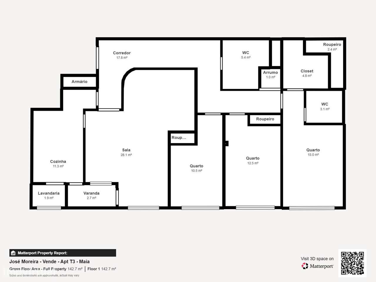T3 Último Piso c/ Varanda, Garagem e Arrumos. Av. Altino Coelho,...-31