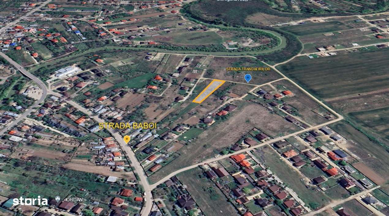 De vanzare 2 Loturi Teren 500+ metri patrati Domnesti - Imagine principală: 3/5