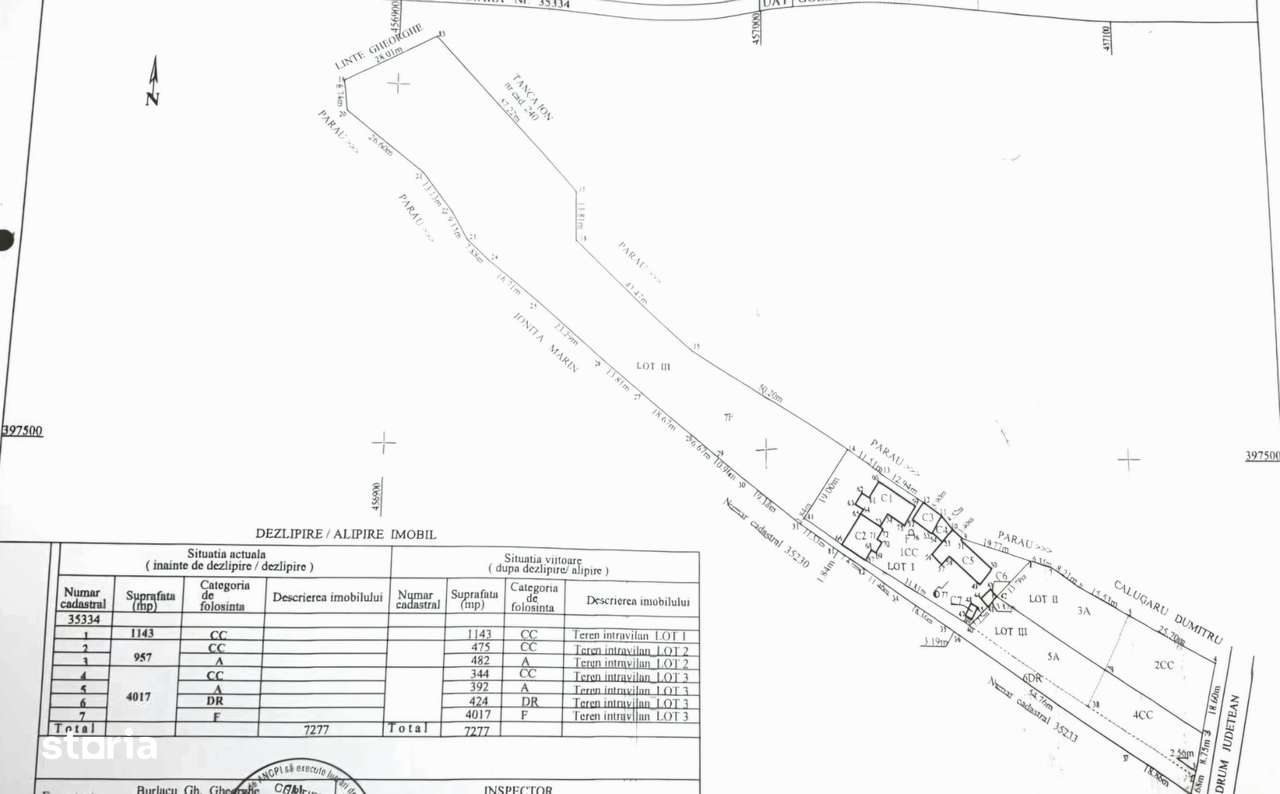 Teren intravilan 7.277 mp² com Golești sat Blidari jud Vâlcea - Imagine principală: 3/19