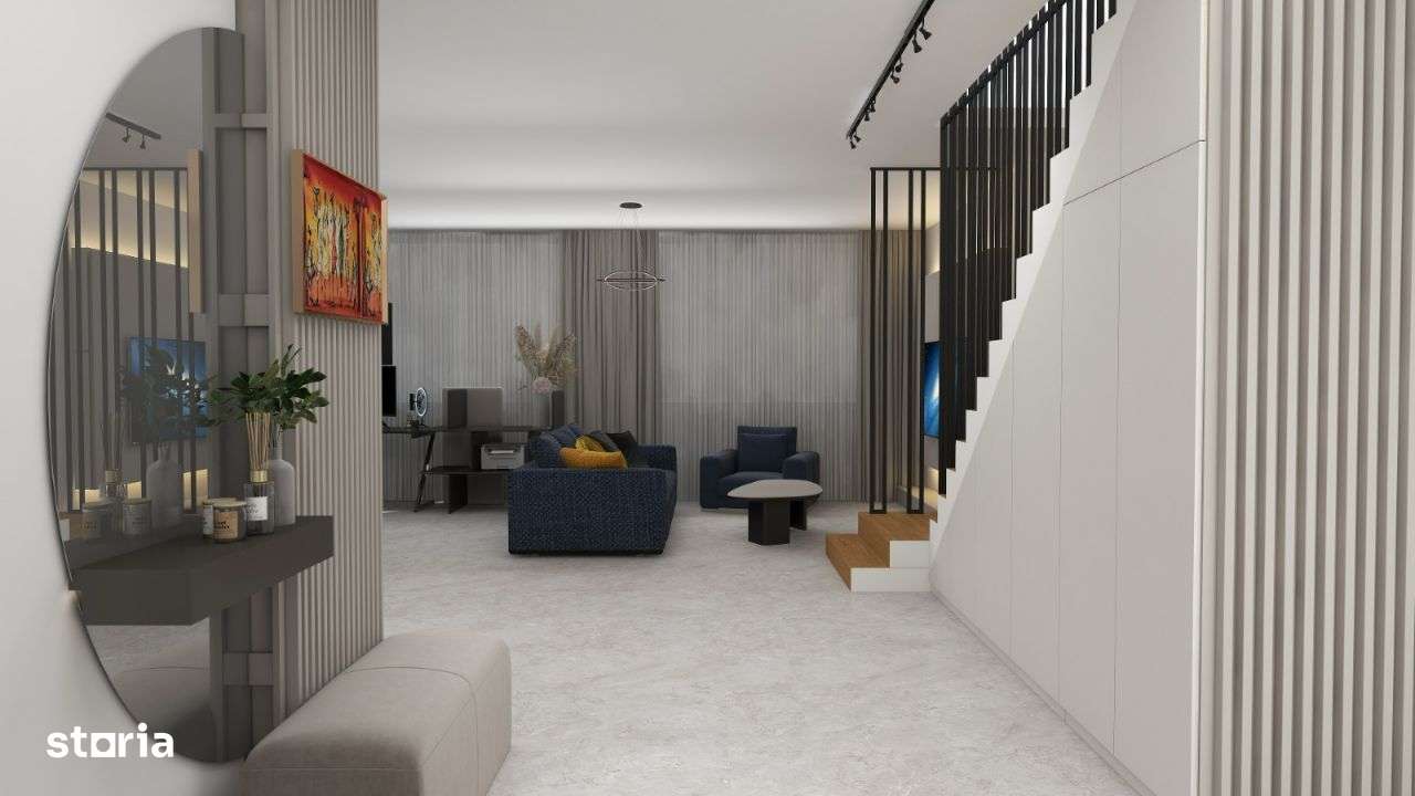 Duplex pe 2 etaje finalizat langa metrou Berceni parcare inclusa - Imagine principală: 5/20