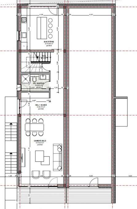 Duplex modern, tehnologie smart, zona Voronet, terasa panoramica cu vi-12
