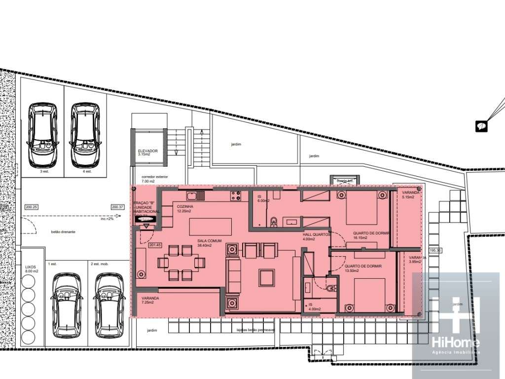 Apartamento T2 Novo com Vista Mar Edifício Bela Vista, Funchal-29