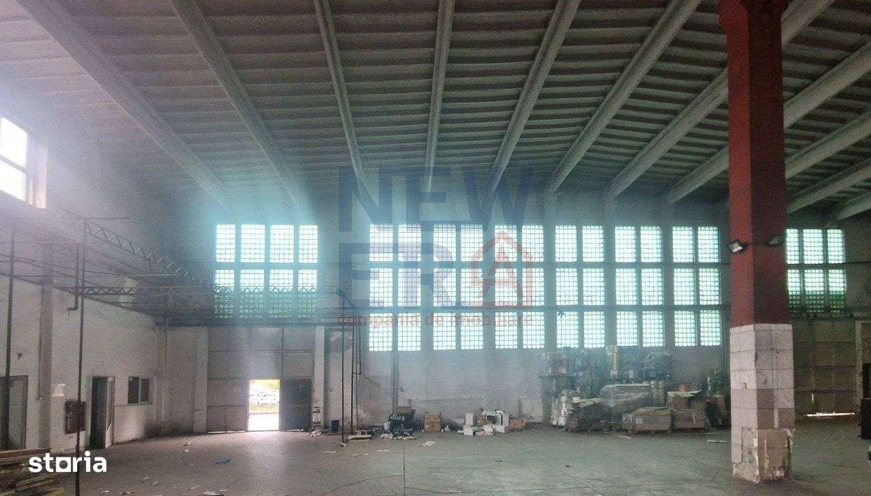 Hala 1.377 mp si birouri 288 mp - productie sau depozitare - central B - Imagine principală: 3/8