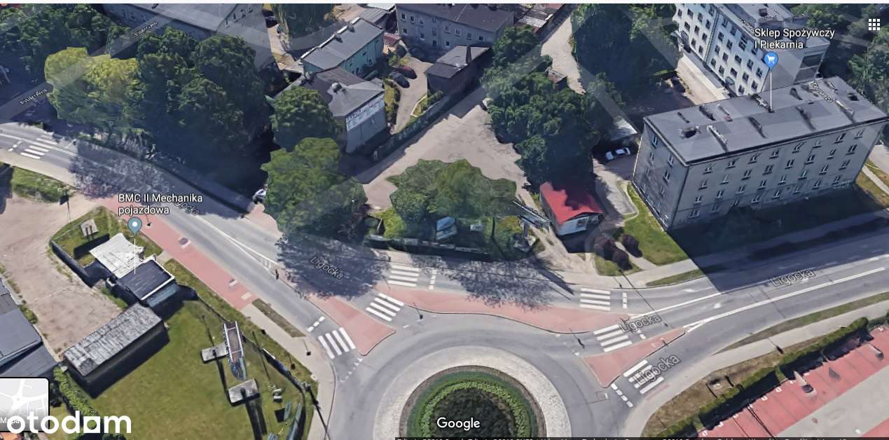 Atrakcyjnia działka na Ligocie przy rondzie Tesli