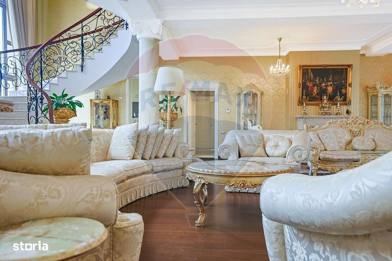 Vanzare/ Inchiriere Vilă de lux pe malul lacului Buftea-5